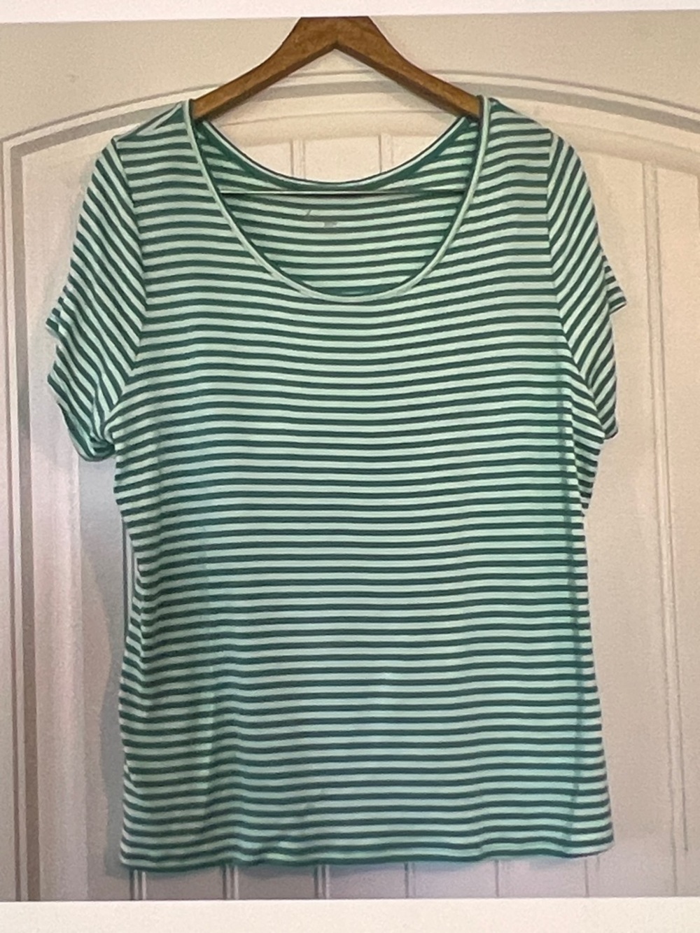 Lane Bryant Stretchy stripped  tunic T Shirt